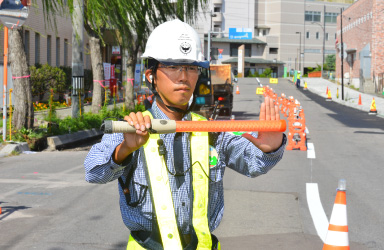交通誘導警備員