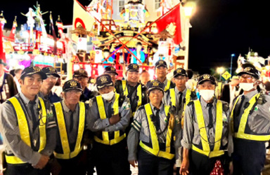 イベント警備集合写真
